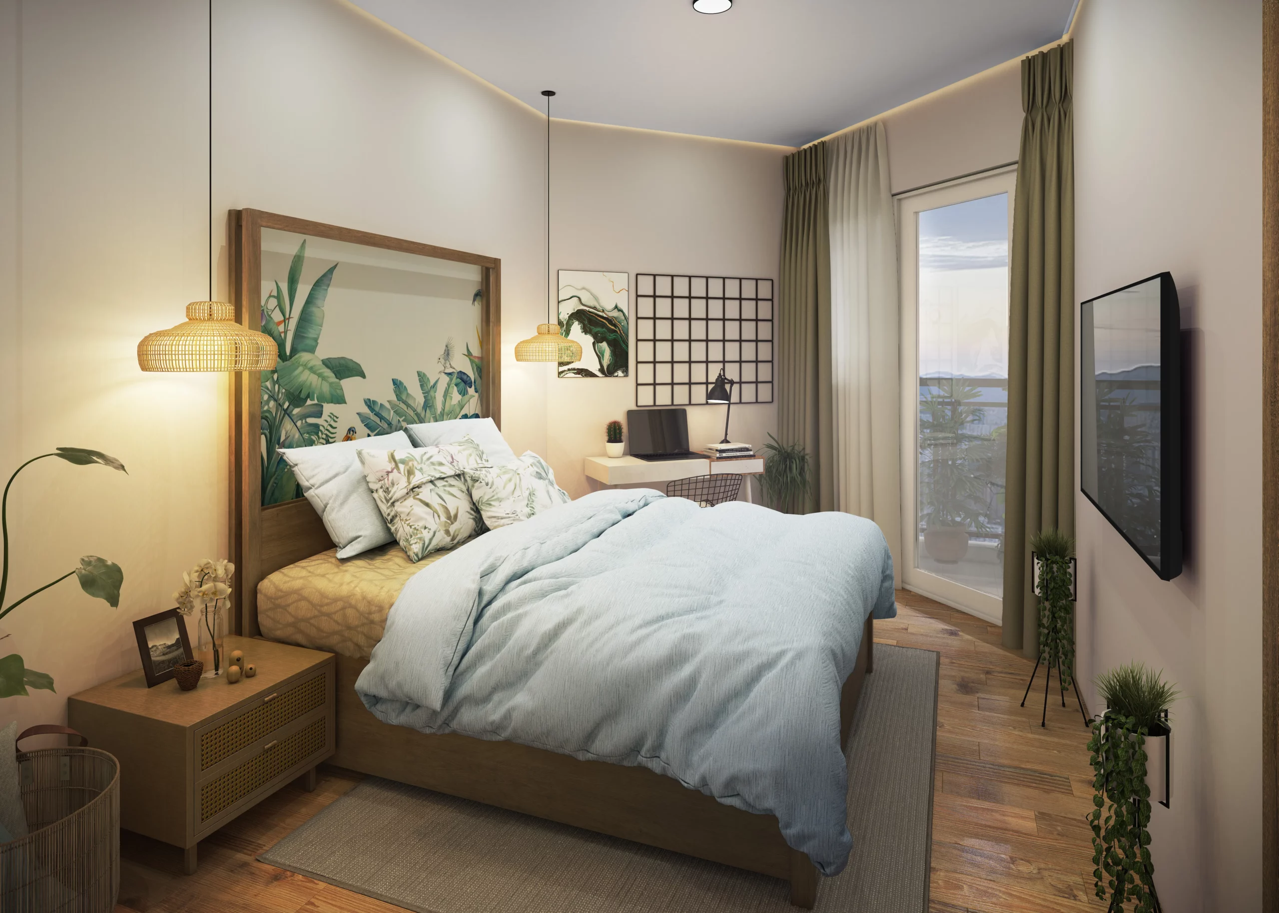 1 bedroom unit at Azure North