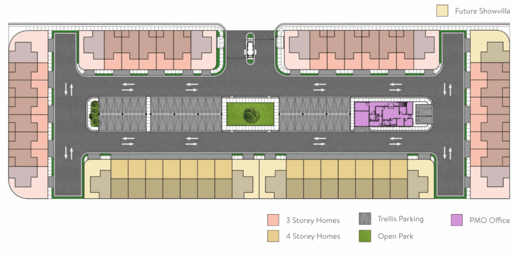 Townvilla site plan