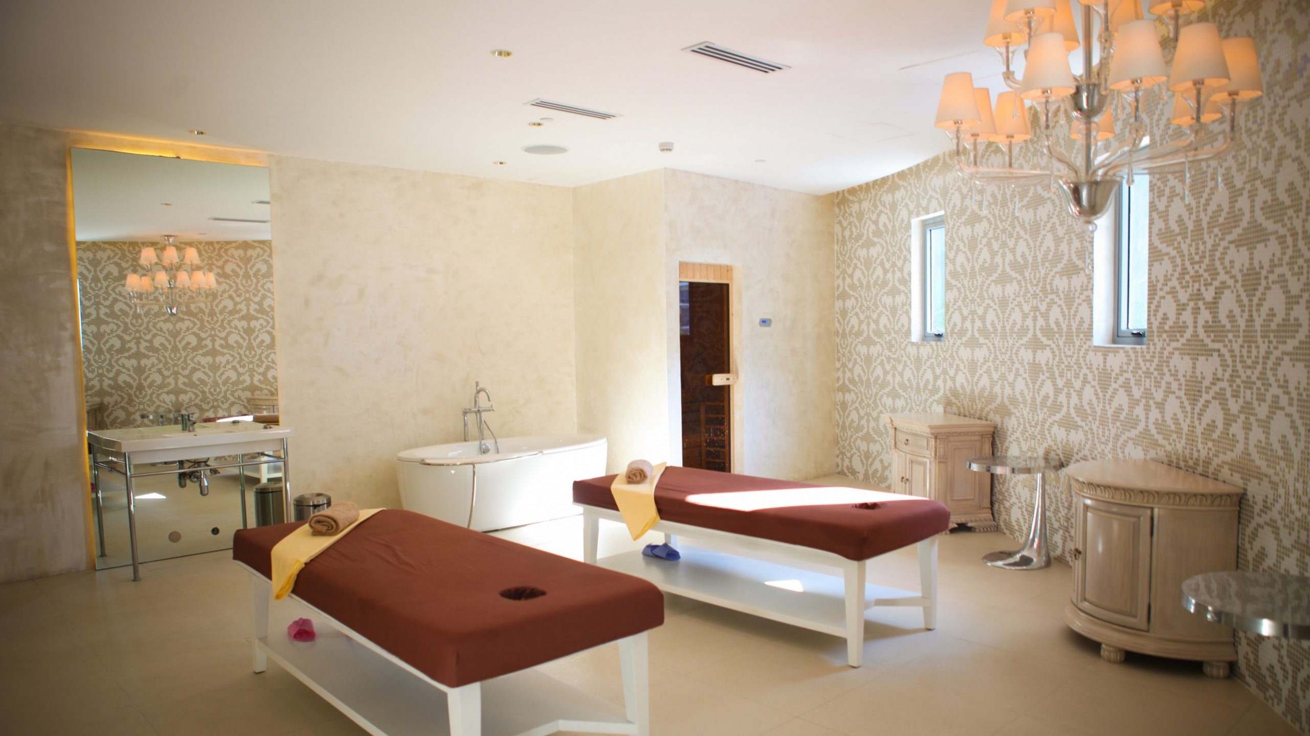 MALE SPA AND FEMALE SPA