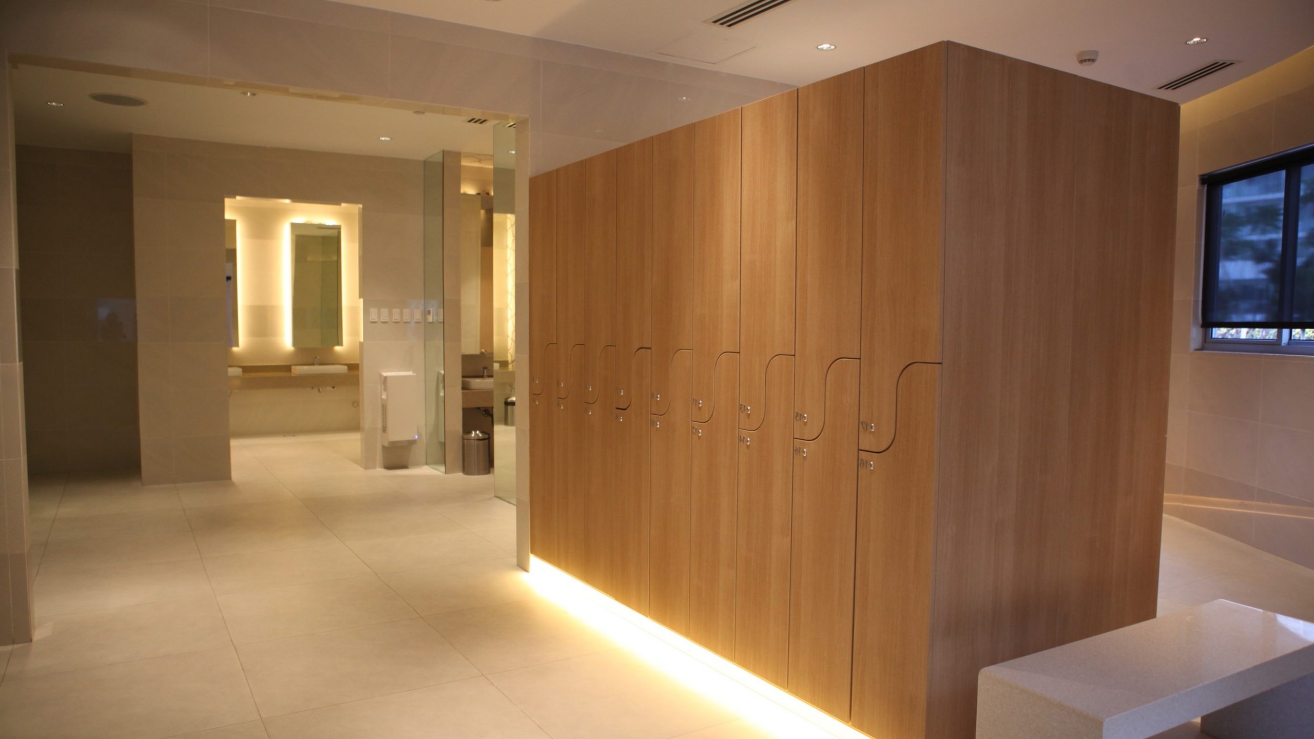 LOCKER ROOMS