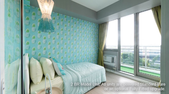 Azure two-bedroom unit