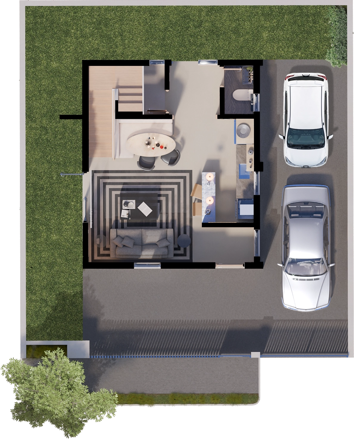 The Isla ground floor plan