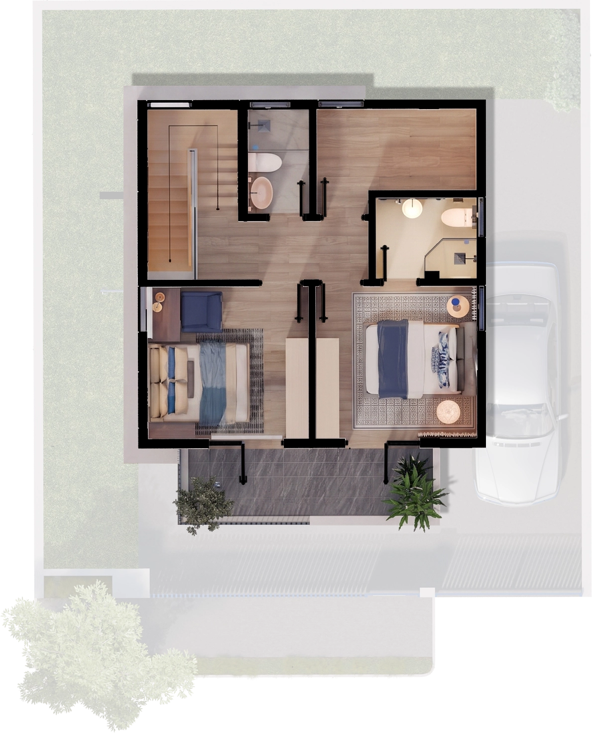 The Isla second floor plan